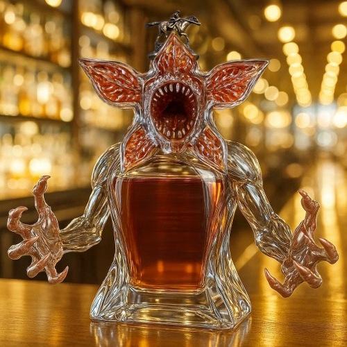 Бутылка для виски Monster Season 1 10-й юбилейный commemorative bottle Креативная бутылка для хранения коктейлей Красного вина Короля Демонов