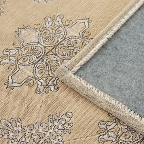 INSIMAN Washable Nordic Style Rug - 200 x 250cm, Stylish Gabbeh Gobelin Chenille, Suitable for All Seasons, Compatible with Underfloor Heating, Moistu