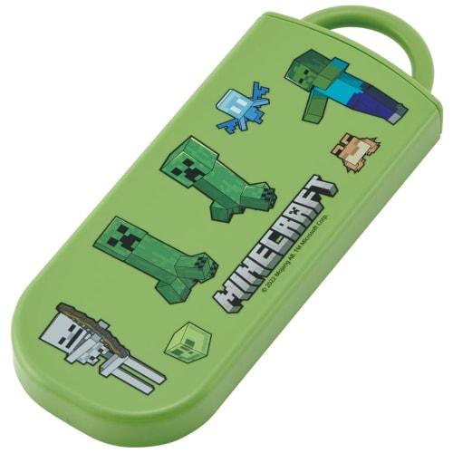 Skater Trio Set Chopsticks Spoon Fork Minecraft Minecraft for Children Antibacterial Made In Japan TACC2AG-A
