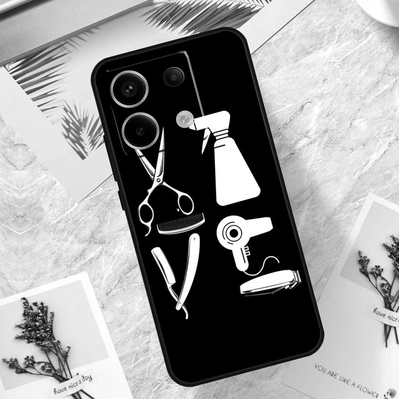Hair Stylist Hairdresser Case For Xiaomi Redmi Note 14 13 12 11 10 9 15 Pro Plus Redmi 15 10C 12C 13C 14C 15C Cover