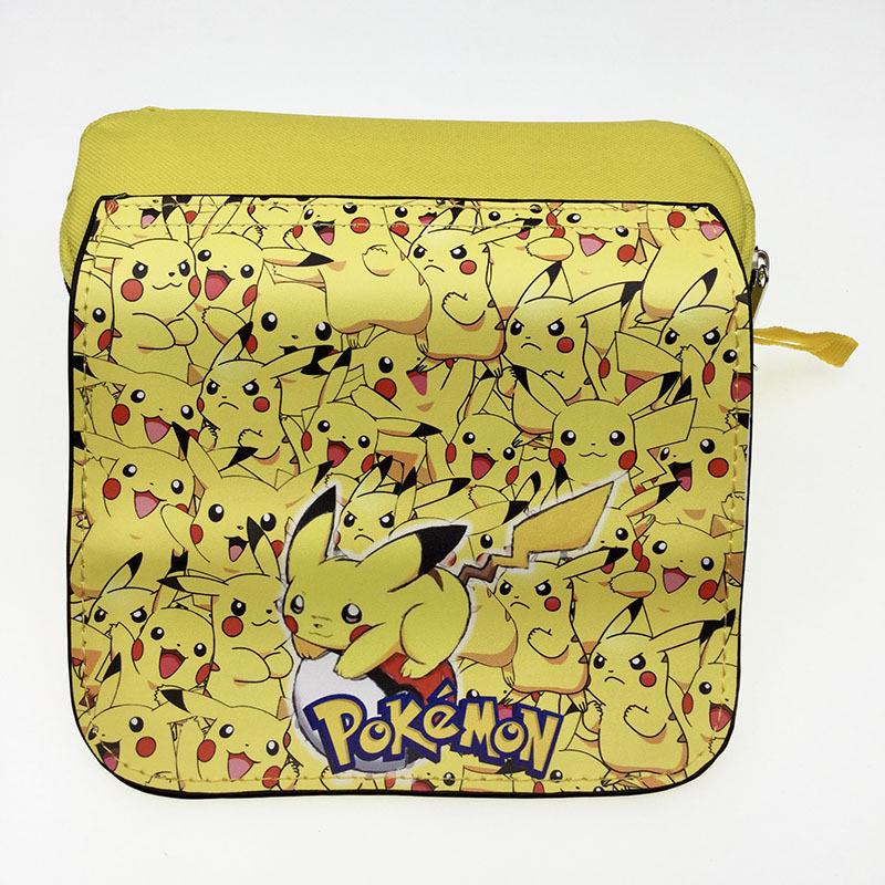 Большой пенал для учеников с персонажами Pokémon - Мультяшный аниме-дизайн