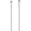 AISENS Câble Lightning Vers USB-C USB 2.0, Lightning/M-USB-C/M - 0,5 M - Blanc