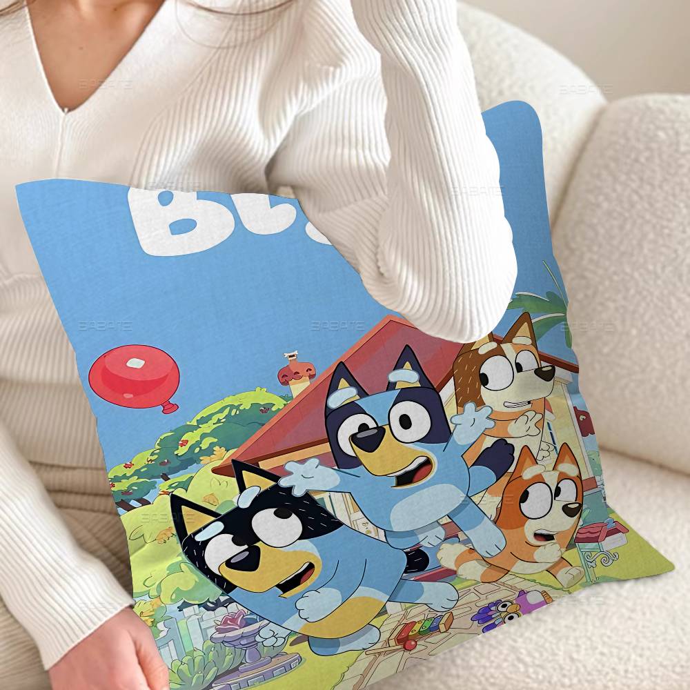 Мультяшная B-Блуи Стич Счастливый Дракон Наволочка Чехол на Подушку для Дивана Декор Комнаты Подарок для Детей