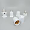 AC E26 E27 to GU24 E27 US EU power Plug Screw Lamp Holder Light Base Socket AC Adapter Converter electric connector