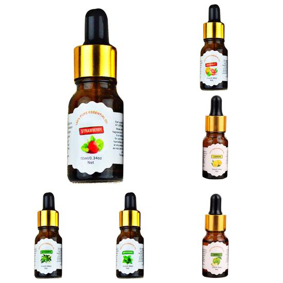 10 мл/бутылка натурального эфирного масла для ароматерапии для увлажнителя ароматической лампы