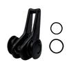 10pcs No Curling Fishing Hook Keeper High Pulling Force Fishing Rod Fixed  Fishing Tackle