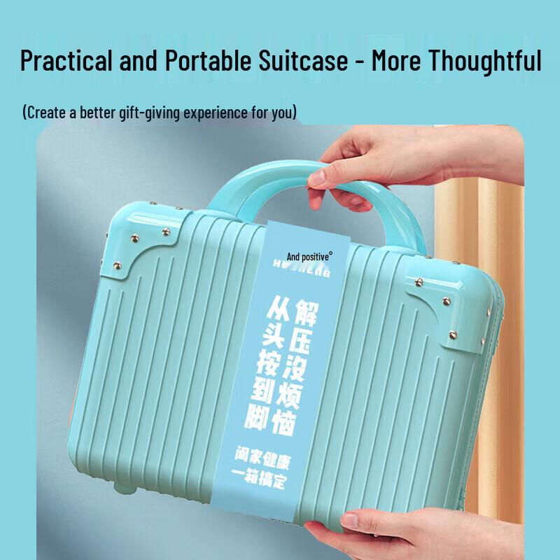 Hezheng Умный поясничный массажер и моксотерапия Подарочный набор для семьи