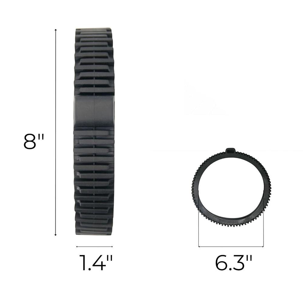 360482 V2 Запасные шины для очистителя бассейна Pentair For Rebel и For Tucson Улучшенное сцепление на шероховатых поверхностях бассейна