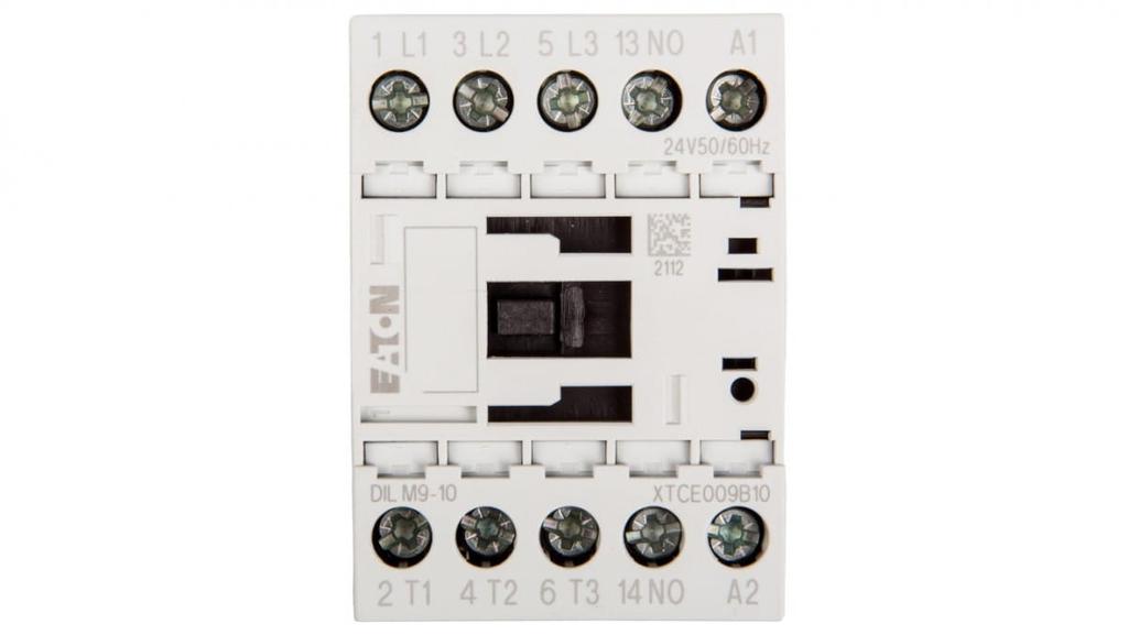Power Contactor 9A 3P 24V Ac 1Z 0R Dilm9-10 (24V50/60Hz) 276694