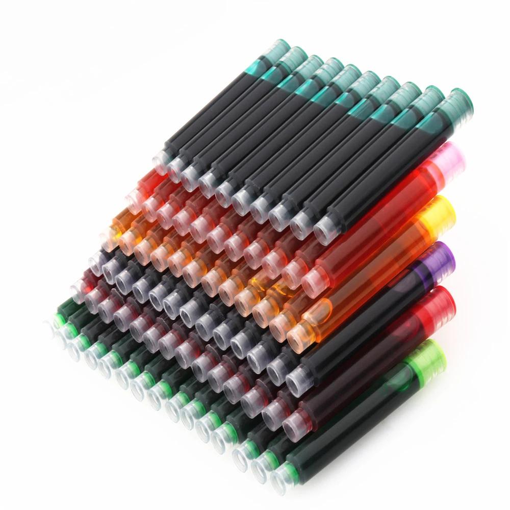 High quality Ink Pen Student 2.6mm 3.4mm Fountain Pen ink Cartridge Color Ink Fountain Pen Refill