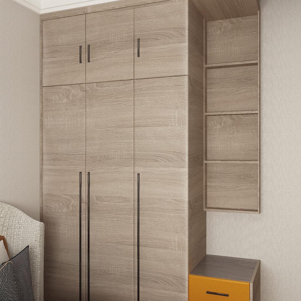 TOTIO Wood Grain Wood Grain Cutting Remake Oak Wood Grain Wallpaper Heat Mildew Oil Stain DIY Vinyl Wall Bathroom Decorative Furniture Repair Plasma