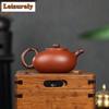 300 мл традиционный исинский фиолетовый глиняный чайник ручной работы из сосновой шишки чайник из сырой руды красный циншуйский глиняный чайник китайский чайный сервиз цзыша чайная утварь