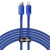 Type-C To Lightning Data Cable 20W, 1.2m - Baseus Crystal Shine (CAJY000203) - Blue