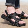 Мужские сандалии на платформе, повседневные, нескользящие, высота обуви для мужчин, 2024, стили, тренд, для активного отдыха, купить, большой размер, для взрослых, новые, летние, низкая цена 39