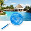 Round Pool Skimmer Net with Telescopic Rod Removal Leaf Rake Swimming Pool Ponds Fast Cleaning Tool with Heavy Duty