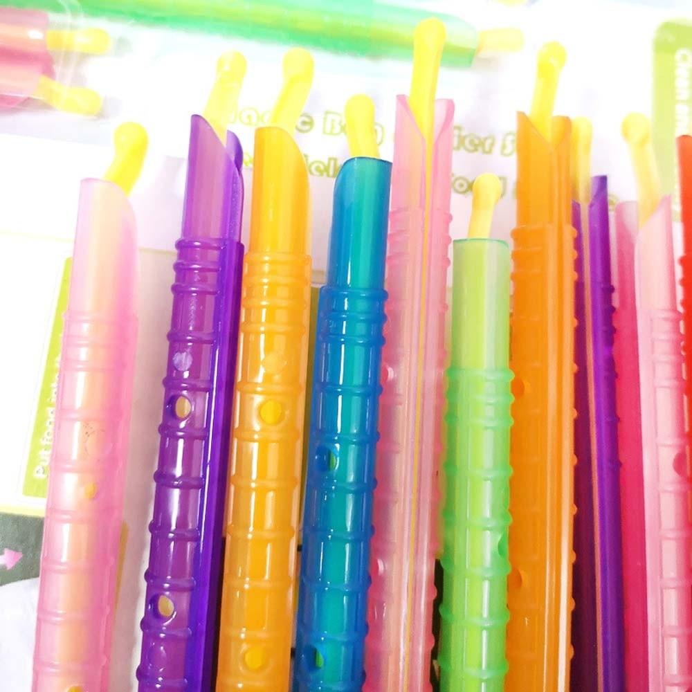 Packaging Sealer Stick Storage Sealer Clip Milk Powder Bag Food Seal Stick Seal Storage Clips 16Pcs Snack Bag Clip