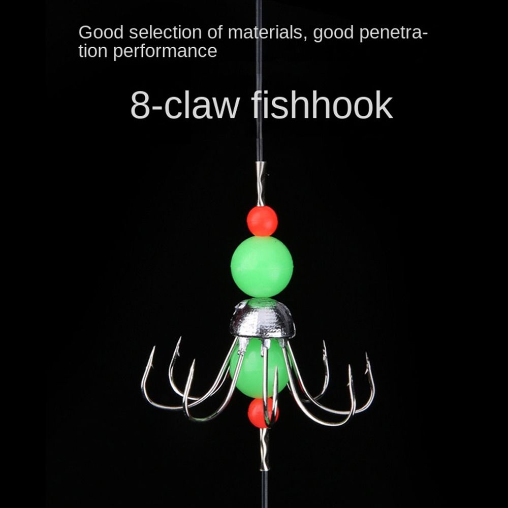 Fishing Group Squid tube fishing Fishing Hooks Bionic Squid Hook 2023 Explosive hook  Sea Fishing