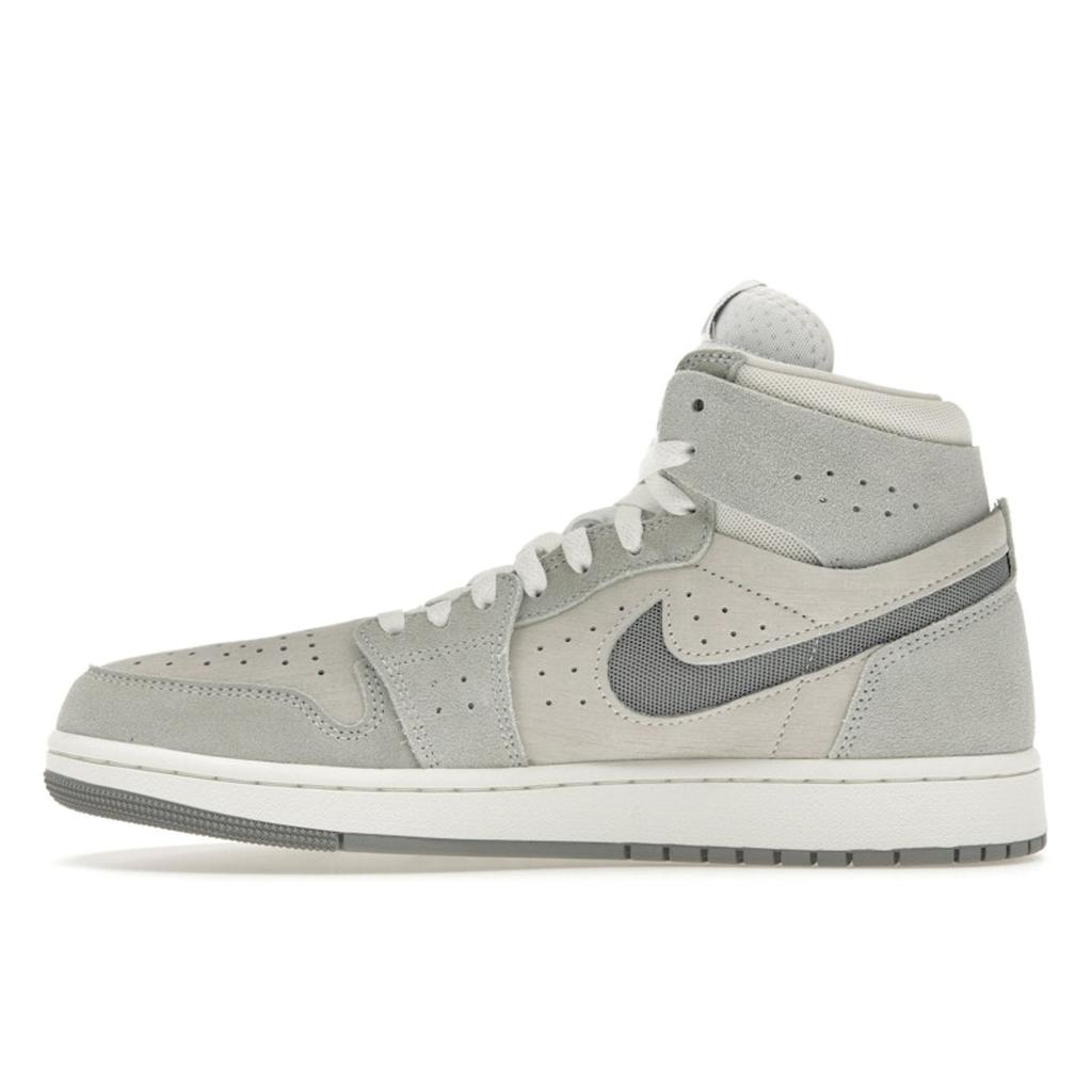Мужские кроссовки Air Jordan 1 High Zoom Comfort 2 Particle Grey Summit-White Light-Silver Sail DV1307-101