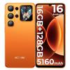HOTWAV Мобильный телефон X26 Ultra, 4G Android 16, 6,75 дюйма 120 Гц, Вторичный экран, 16 ГБ + 128 ГБ, Быстрая зарядка, 5160 мАч, 4G Dual SIM / Распознавание лица / OTG