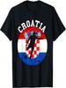 Хорватия Хорватский Футбол Хорватский Флаг Hrvatska Футбольная Команда Футболка
