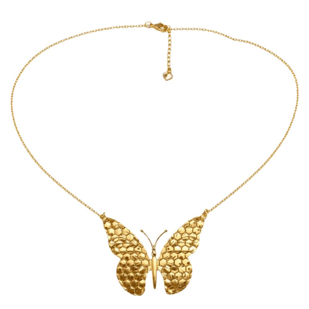 3/4/6cm Butterfly Pendant Necklace Fashion Butterfly Pendant Stainless Steel Choker For Women