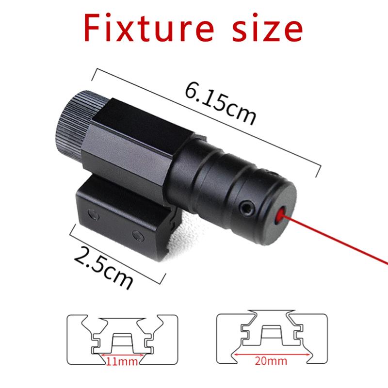Самоблокирующийся инфракрасный лазерный прицел с лазерной точкой, металлический лазерный прицел