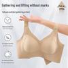 Plus Size Seamless Wire-free Bra with Side Support & Anti-Sagging