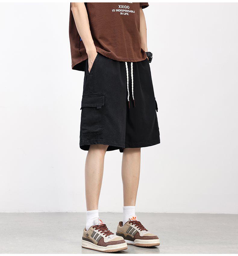 Plus Size Retro Men's Denim Shorts - Summer 2026 Edition