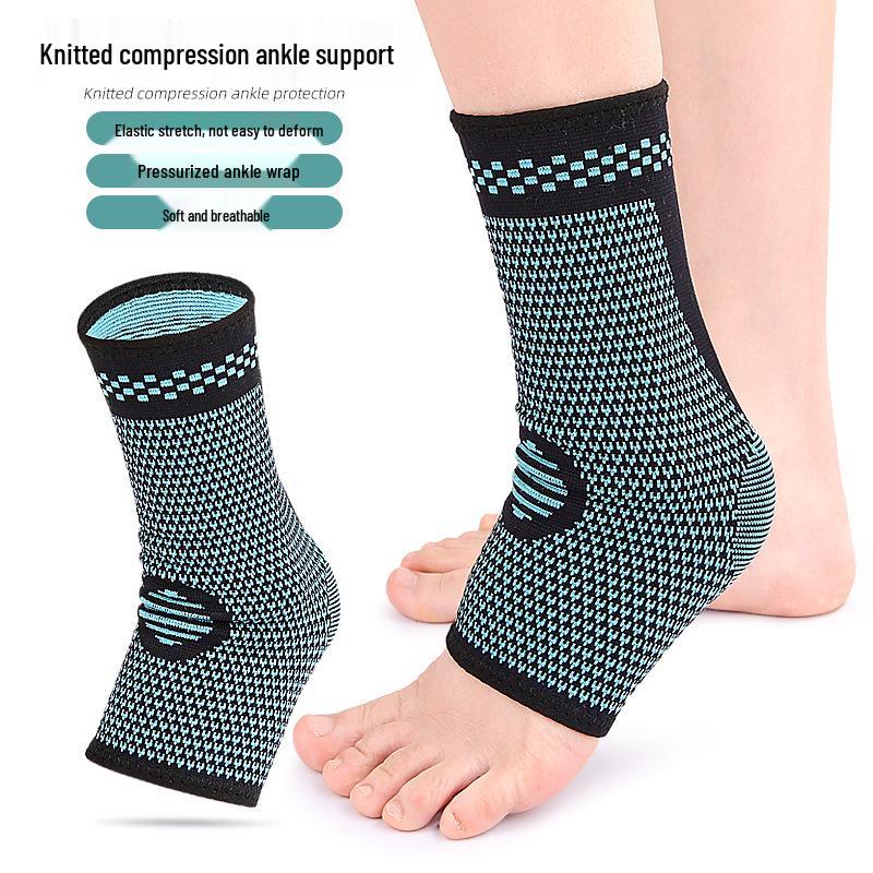 All-Season Breathable Knit Ankle and Heel Protector for Sports