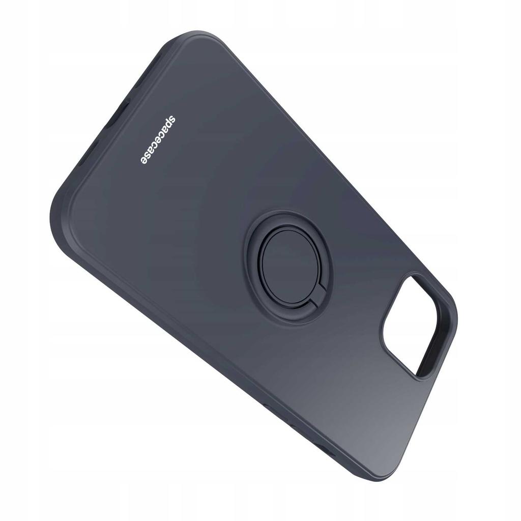 Силиконовое кольцо Sc для iPhone 12 Pro Max Черное
