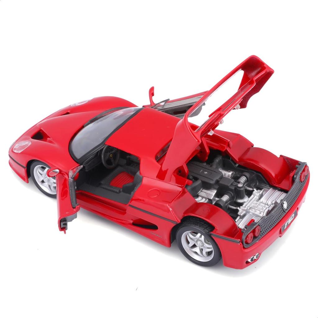 Bburago Scale Ferrari F50 Red Diecast Model Finished 1/24 / Car, Product, 18-26010