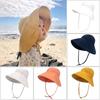 Breathable Bucket Hat Anti-Sun Fisherman Hat New Beach Hat  Gift