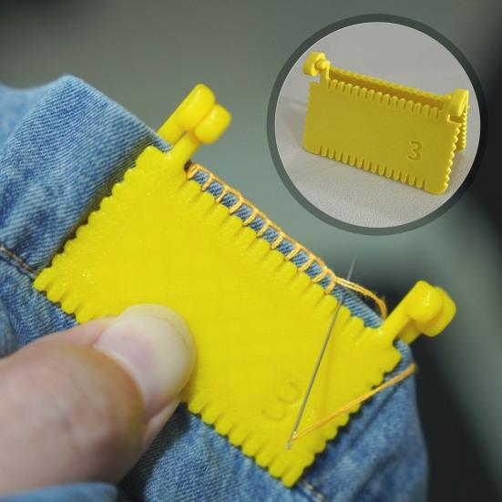 4Pcs/Set Clip-on Stitch Guide Edge Stitch Lock And Sewing Gauge Seam Guide Ruler Edge