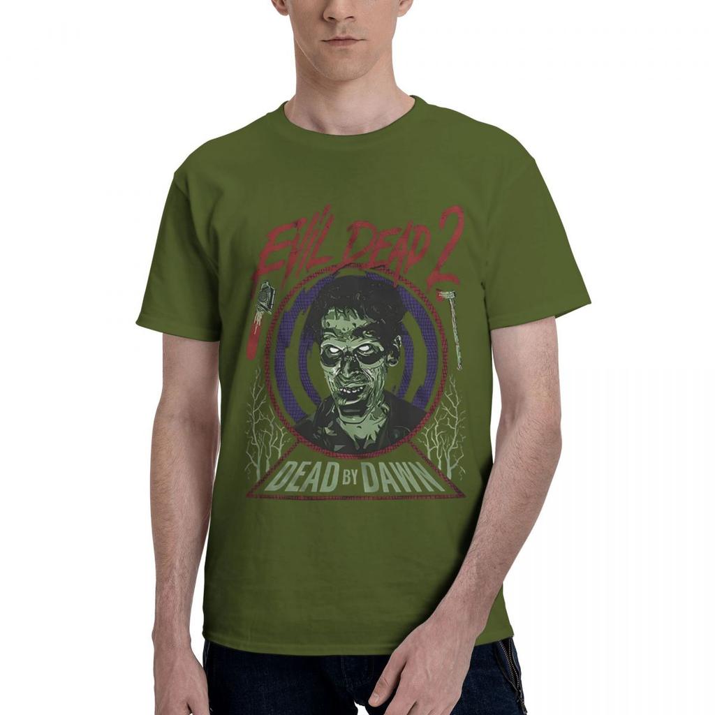 Evil Dead Ash Movie 100 Cotton Casual Breathable Confortable Tops Funny Mens TShirts T Shirt Men