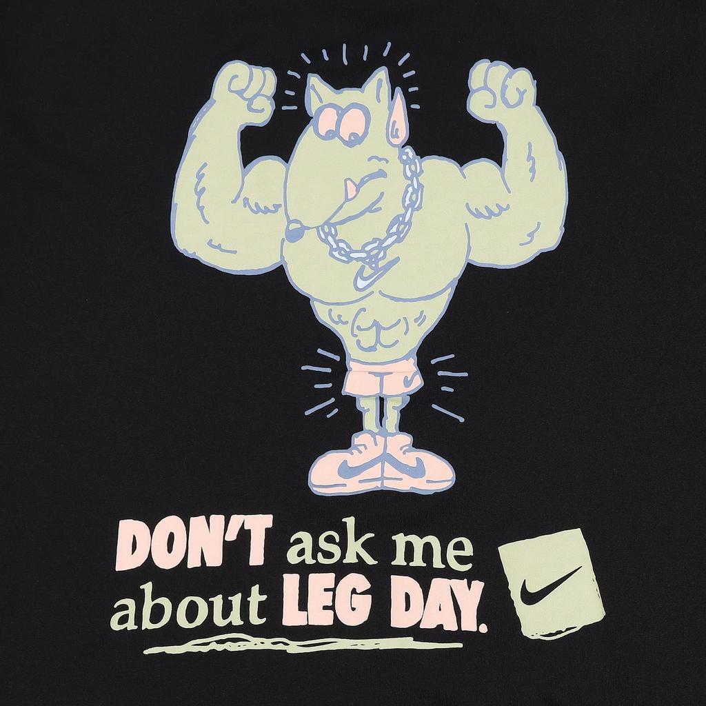Nike Мужская футболка Dri Fit Черная FZ8045-010