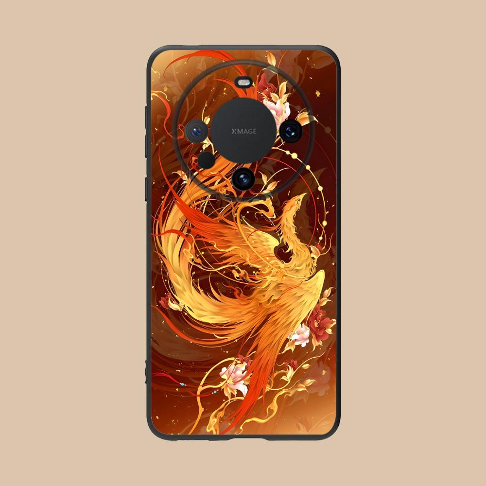 Роскошный Чехол для Мобильного Телефона Huawei Mate 60 50 40 30 20 10 Pro Plus Lite E 5G с Цветной Печатью Красивый Роскошный