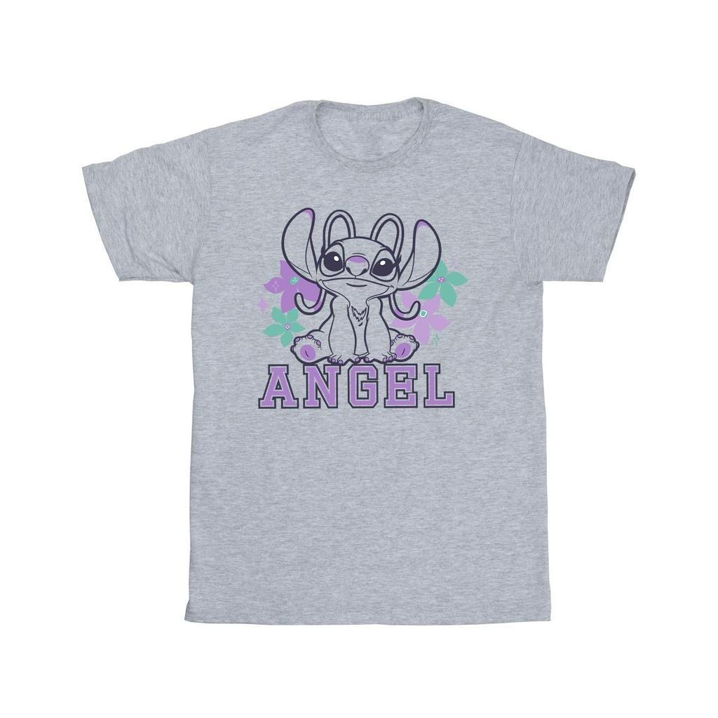 Disney Mens Lilo & Stitch Angel T-Shirt