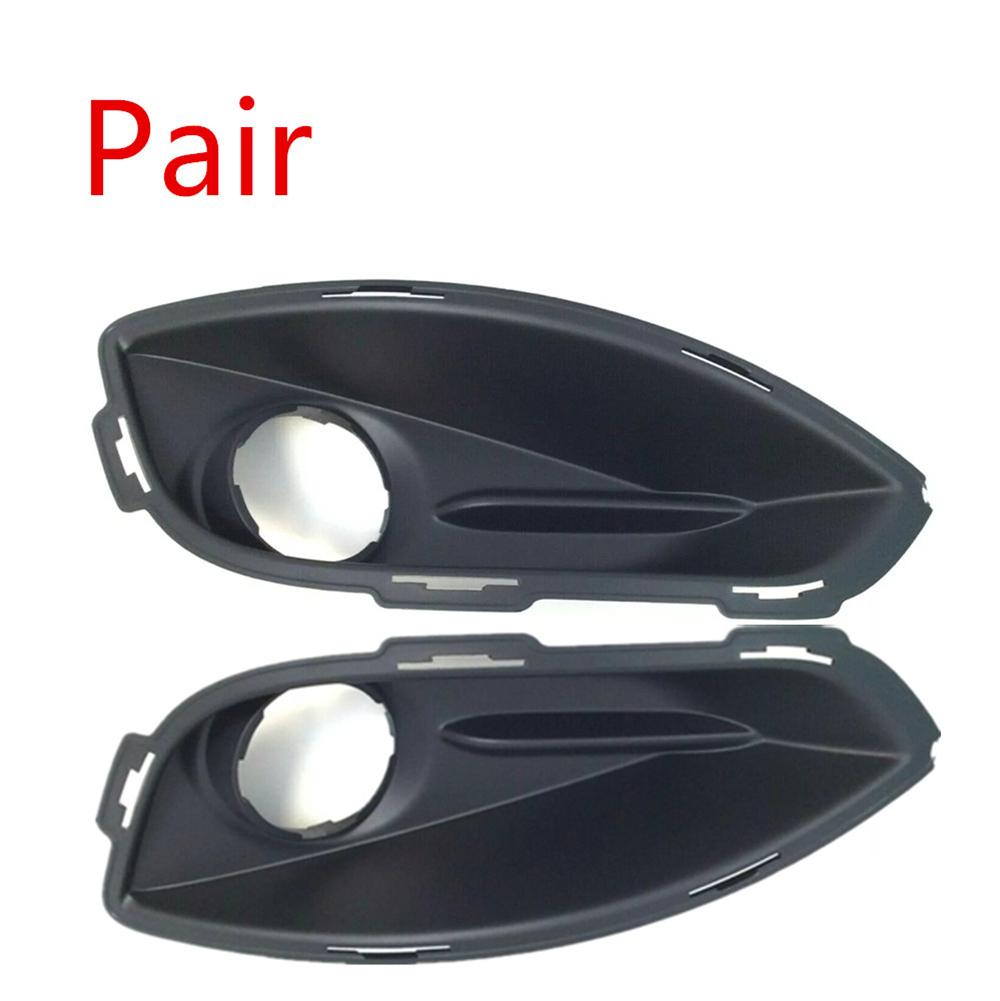 Pair Front Left Right Side Fog Lamp Black Bezel For Chrysler Pacifica 2017-2020