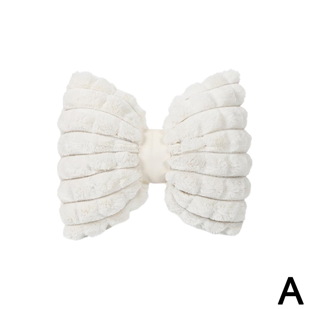 Car Headrest Winter Rabbit Fur Car Comfortable Warm Neck Pillow Cushion Creative Head Pillow Lumbar Support Girls Car Supplies