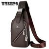 Брендовая кожаная нагрудная сумка Tide, мужская сумка, мужская сумка-мессенджер, модная сумка на плечо, мужская нагрудная сумка, повседневная сумка