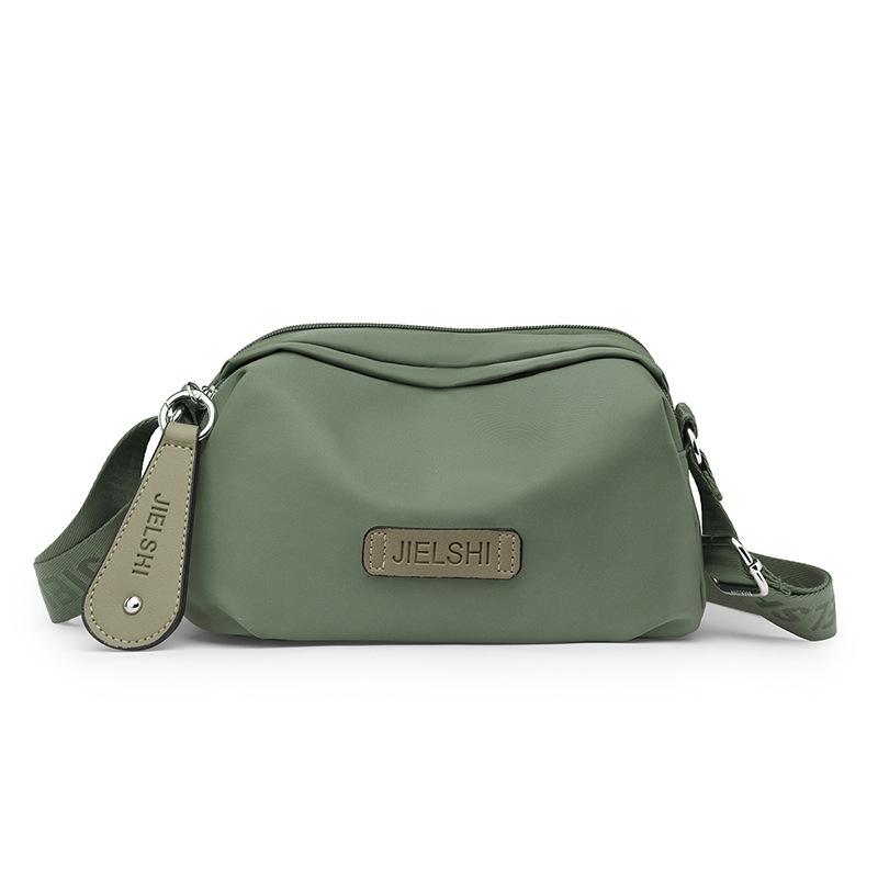 Casual Shoulder Bag, Solid Color, Waterproof, Simple and Versatile, Fashionable Crossbody Bag