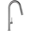 Bagnolux Brass Black Plus Gold 360 Oegree Rotation Kitchen Hot Cold Water Sink Taps Pull Out Spout Deck Mounted Kitchen Faucet