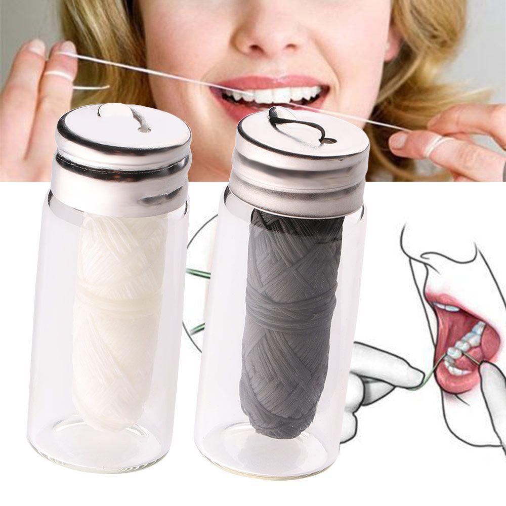 Eco-Friendly Teeth Cleaning Bamboo Dental Floss Teeth Flosser Oral Hygiene Dental Flosser Oral Care