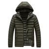 Men Autumn Winter Warm Waterproof Parkas Jacket Coat Mens Hooded Casual Outwear Detachable Hat Outfits Parkas Coat Male