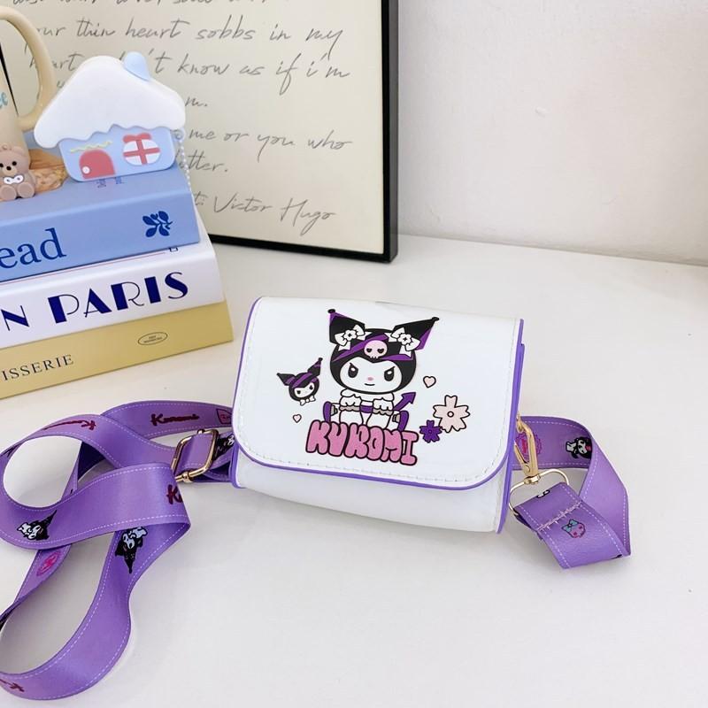 Мини-сумка через плечо Hello Kitty для девочек, из ПУ, легкая, с принтом животных, для детского сада