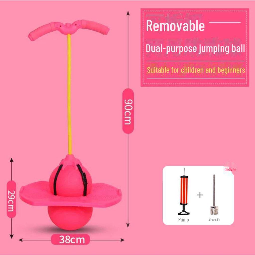 Детский фитнес-мяч для балансировки - лягушка-прыгун, эластичная игрушка для всех возрастов