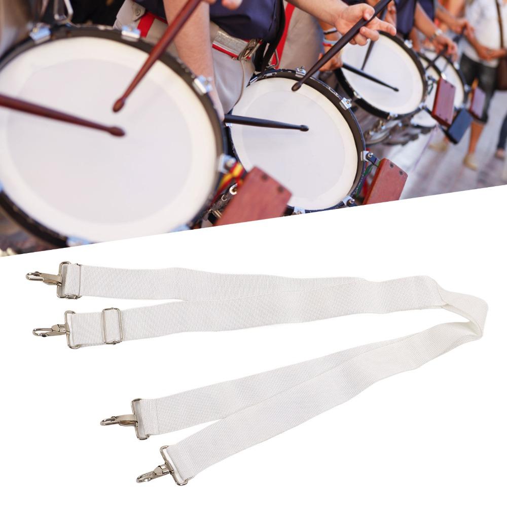 Adjustable Length Double Shoulder Strap Cross Sling Marching Bass Drum Strap For Marching Bands