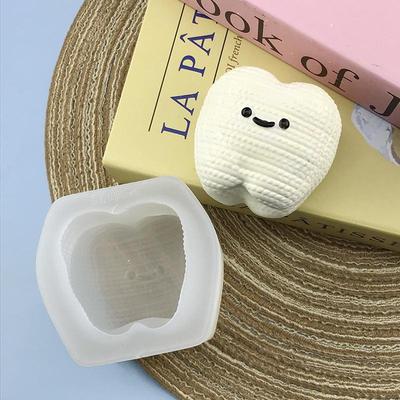 Силиконовая форма ручной работы из вязаной шерсти для шоколада, ароматерапевтических свечей и гипса.