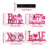 Valentine's Day Decorations, Romantic Centerpiece Signs, Love Wooden Table Sign, Valentine's Day Decorations For Home Decor