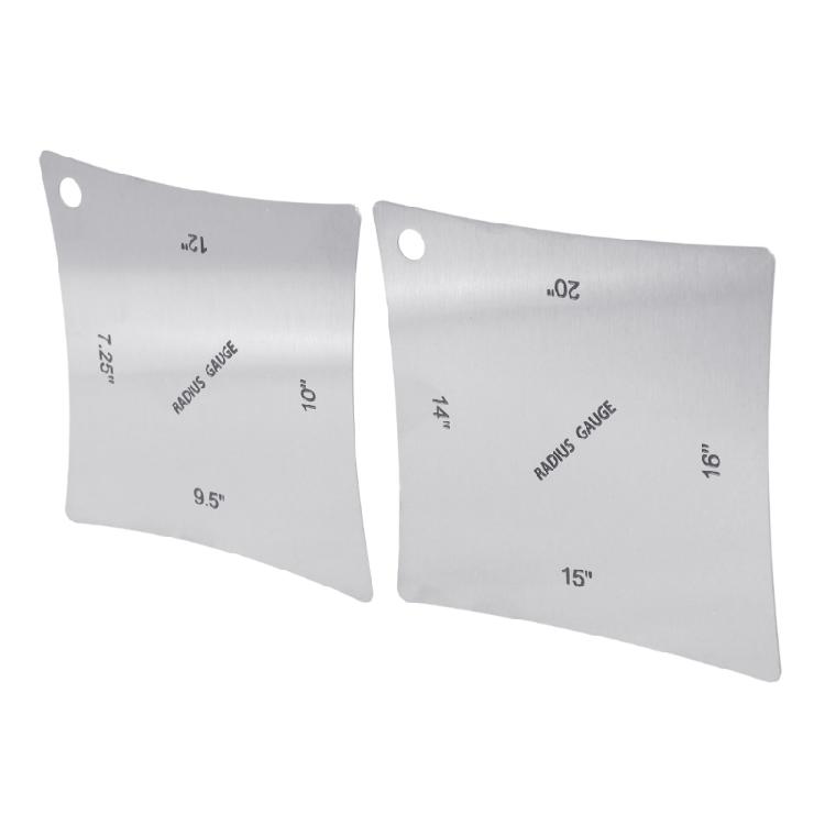 Высокоточные измерители радиуса грифа гитары с гладким дизайном предотвращают царапины, подходят для настройки и обслуживания